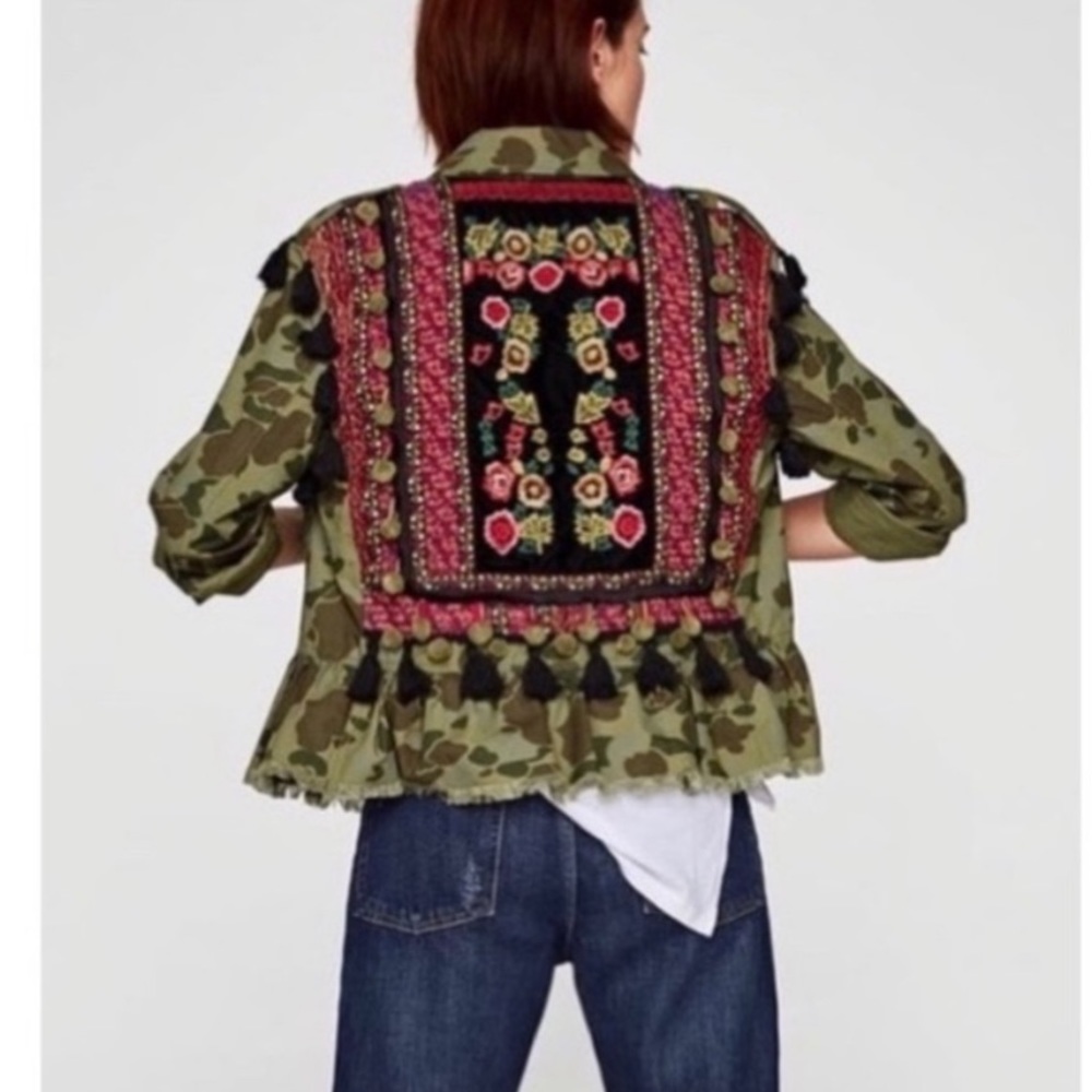 Zara Camo Jacket